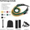 Gym Fitness Resistance Bands Set Hanging Belt Yoga Stretch Pull Up Assist Rope Straps Crossfit Training Workout Equipment